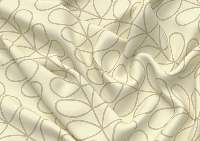Orla Kiely Linear Stem, Natural - Twist&Fit Roman Blind - Image 4